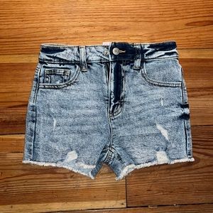 Kids justice shorts size 8